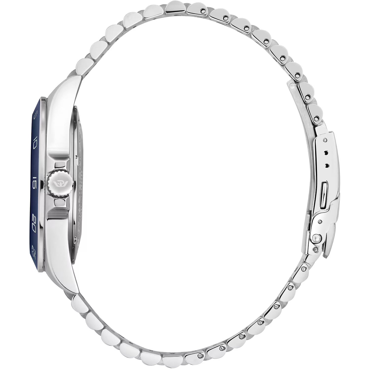 Orologio Philip Watch in acciaio con quadrante blu astucciato
