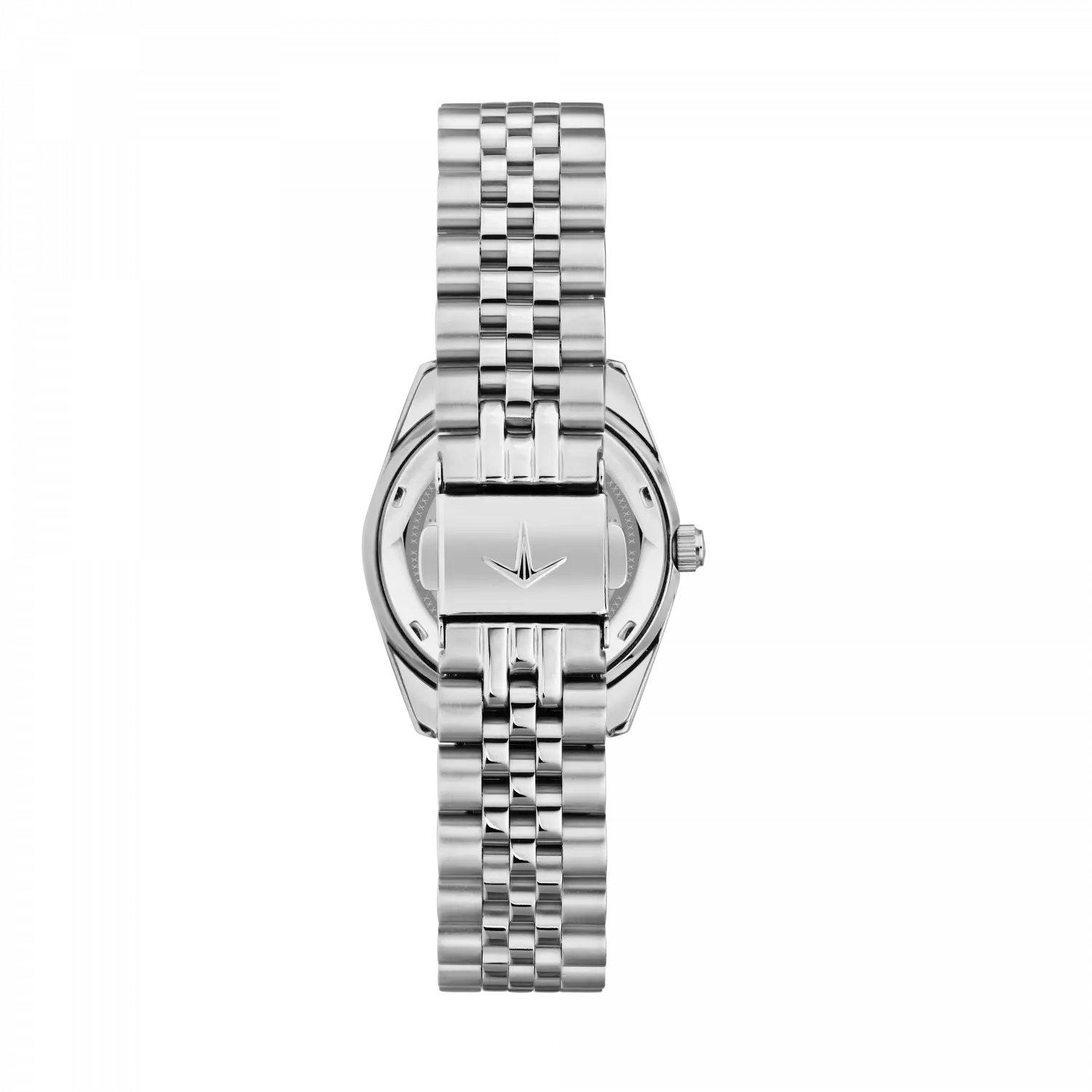 Orologio Lucien Rochat donna in acciaio con quadrante marrone con diamanti