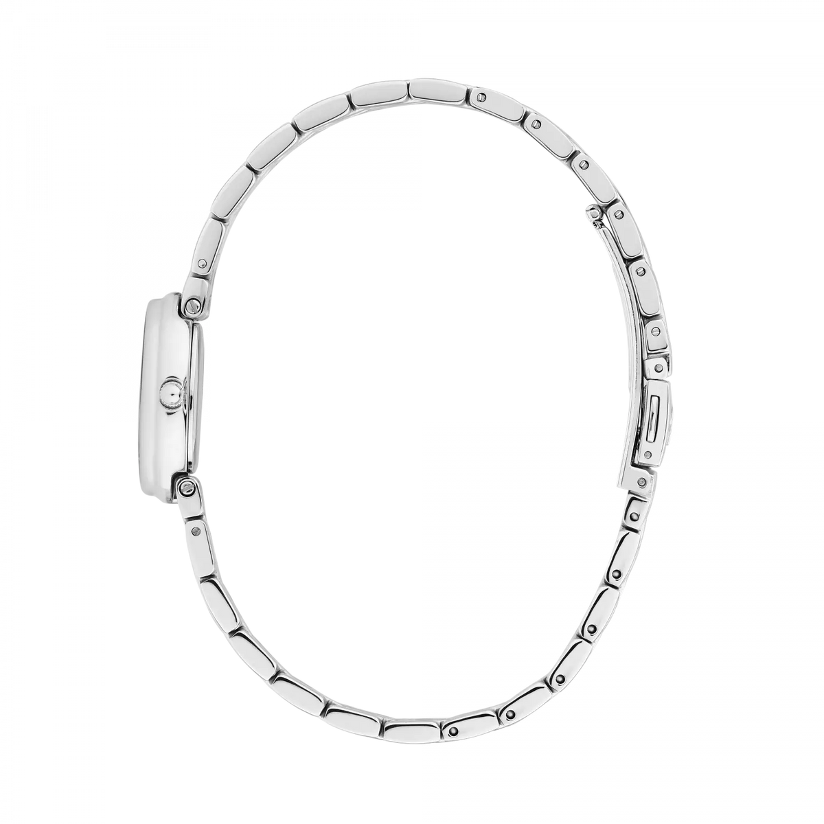 Orologio Lucien Rochat precieux donna in acciaio con quadrante nero