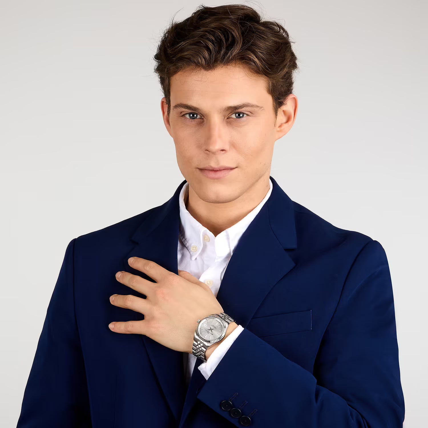 Orologio Philip Watch in acciaio con quadrante silver