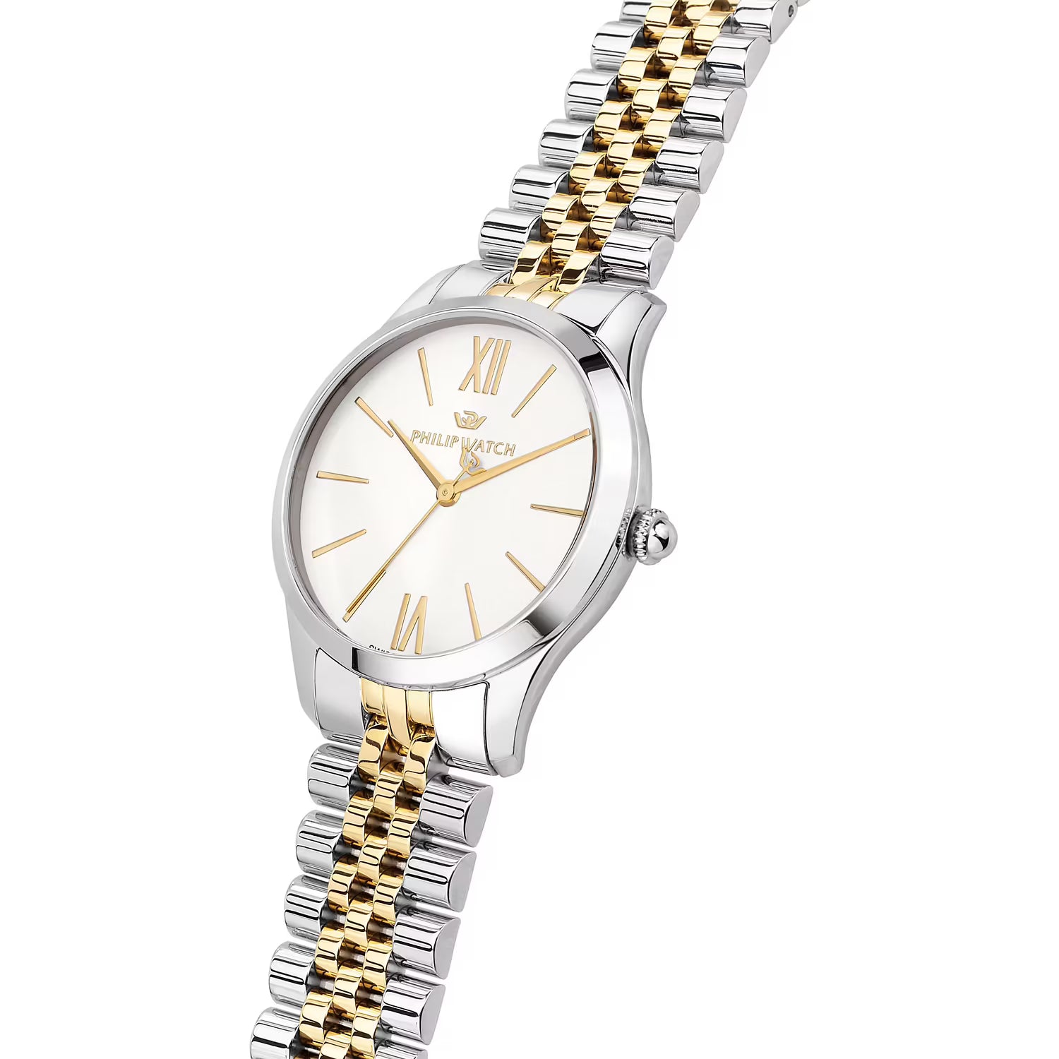 Orologio Philip Watch donna quadrante bianco dettagli oro