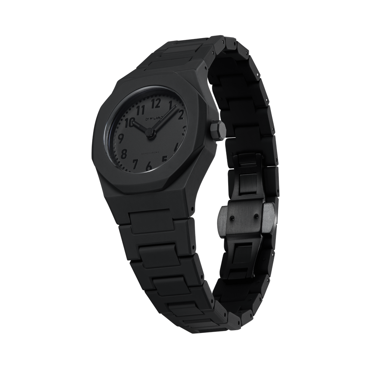 Orologio D1 Milano young in policarbonato nero