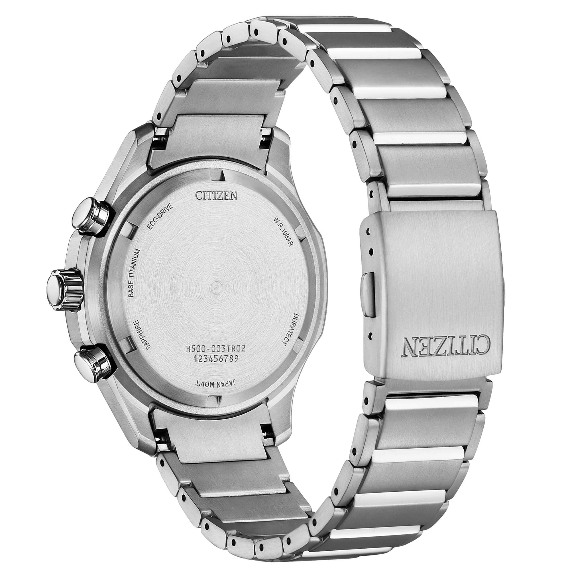 Orologio Citizen uomo super titanio crono