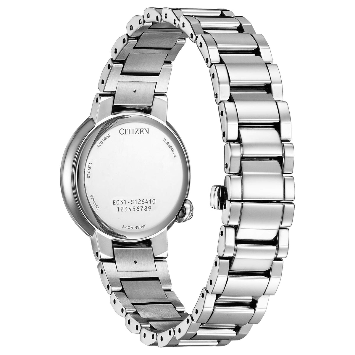 Orologio Citizen donna in acciaio quadrante madreperla blu
