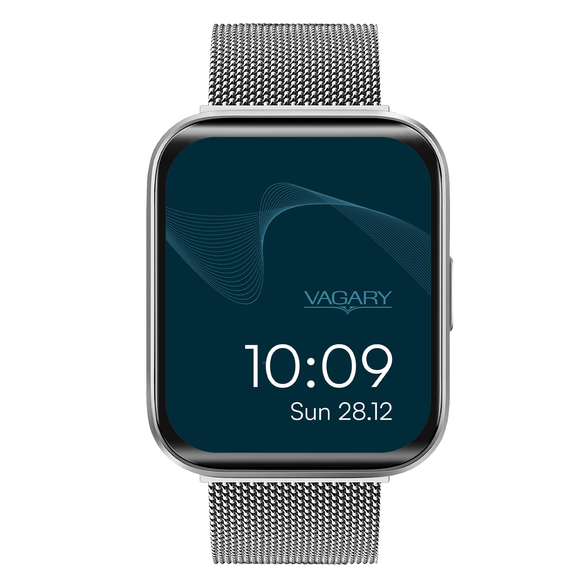 Smartwatch Vagary con cassa in metallo e cinturino a maglia milano