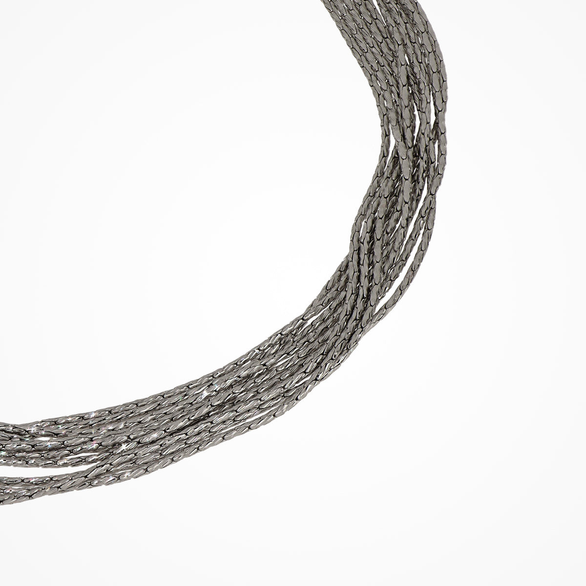 Bracciale Desmos in argento canna di fucile a fili multipli