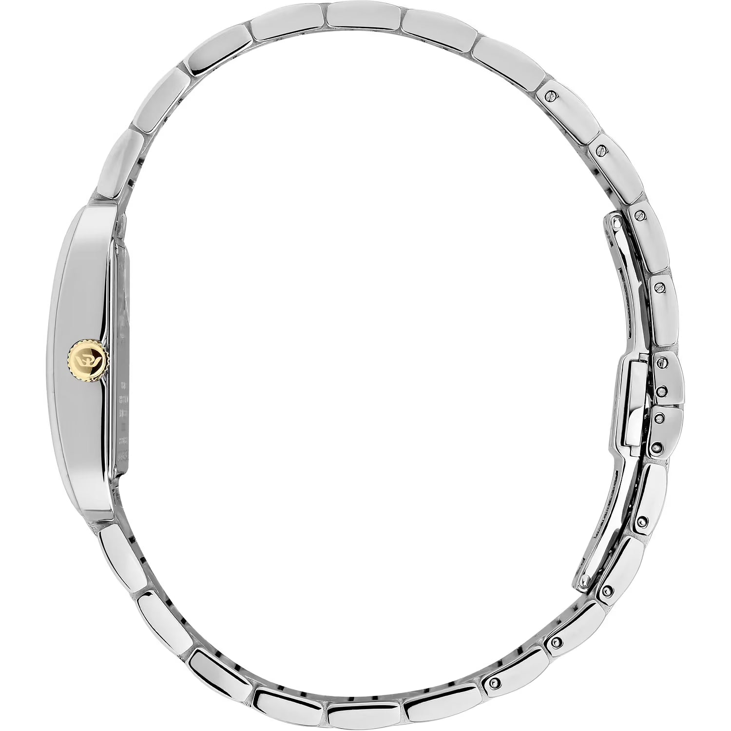 Orologio Philip Watch Museum donna in acciaio bicolore con cassa quadrata con indici a numeri romani
