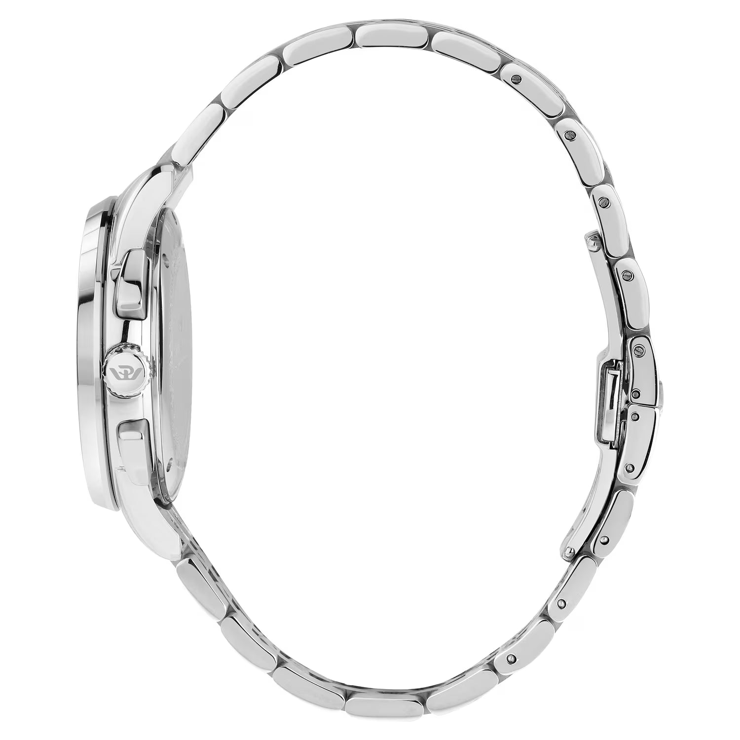 Orologio Philip Watch Roma crono in acciaio quadrante nero