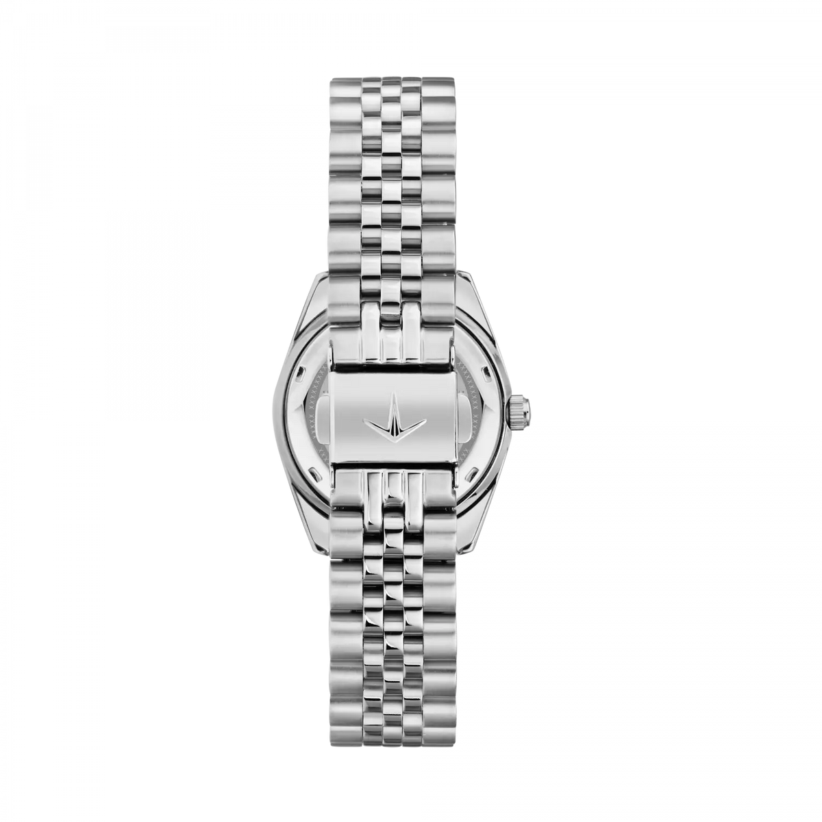 Orologio Lucien Rochat donna in acciaio con quadrante marrone con diamanti
