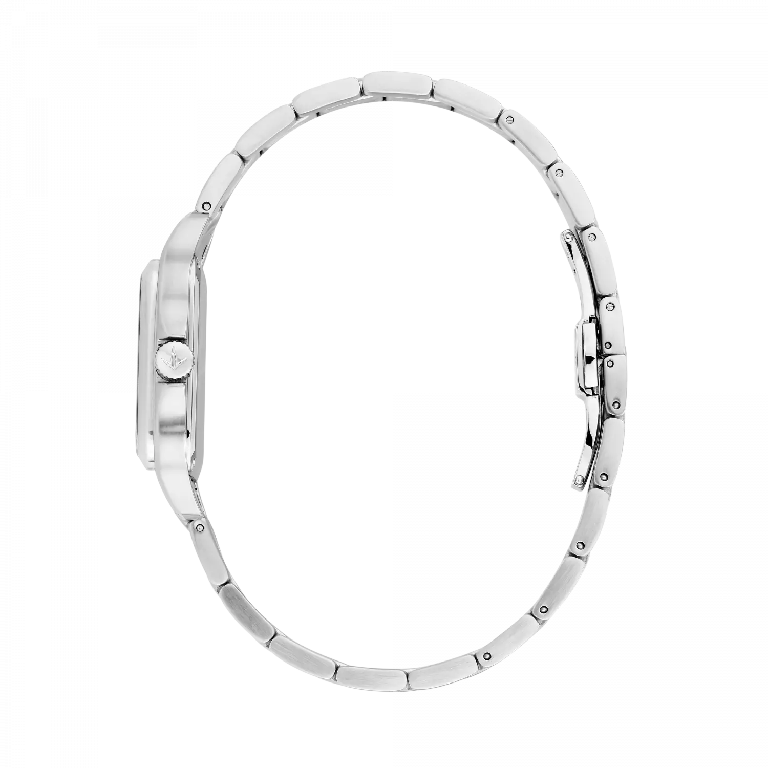 Orologio Lucien Rochat uomo epoqu in acciaio con cassa quadrata e quadrante silver