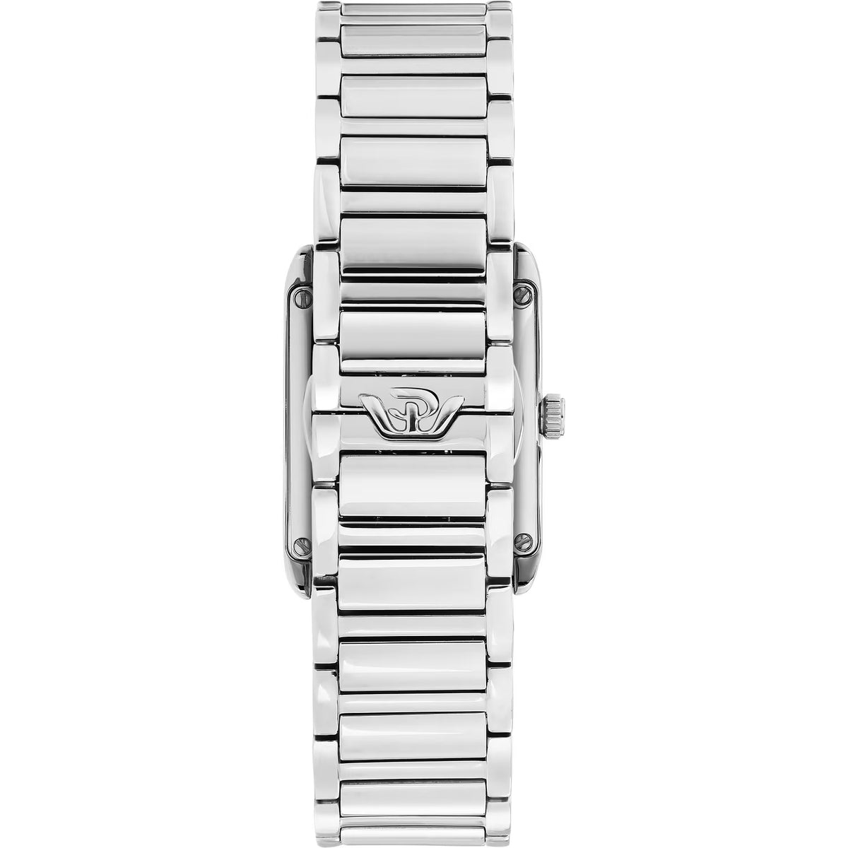 Orologio Philip Watch donna in acciaio quadrante quadrato bianco e diamanti
