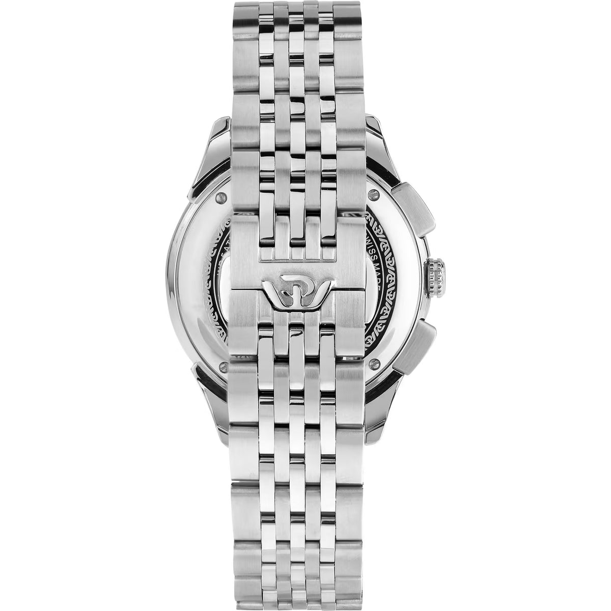 Orologio Philip Watch Roma crono in acciaio quadrante nero