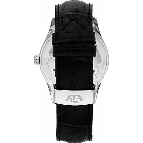 Orologio Philip Watch automatico con cassa in acciaio e cinturino di pelle
