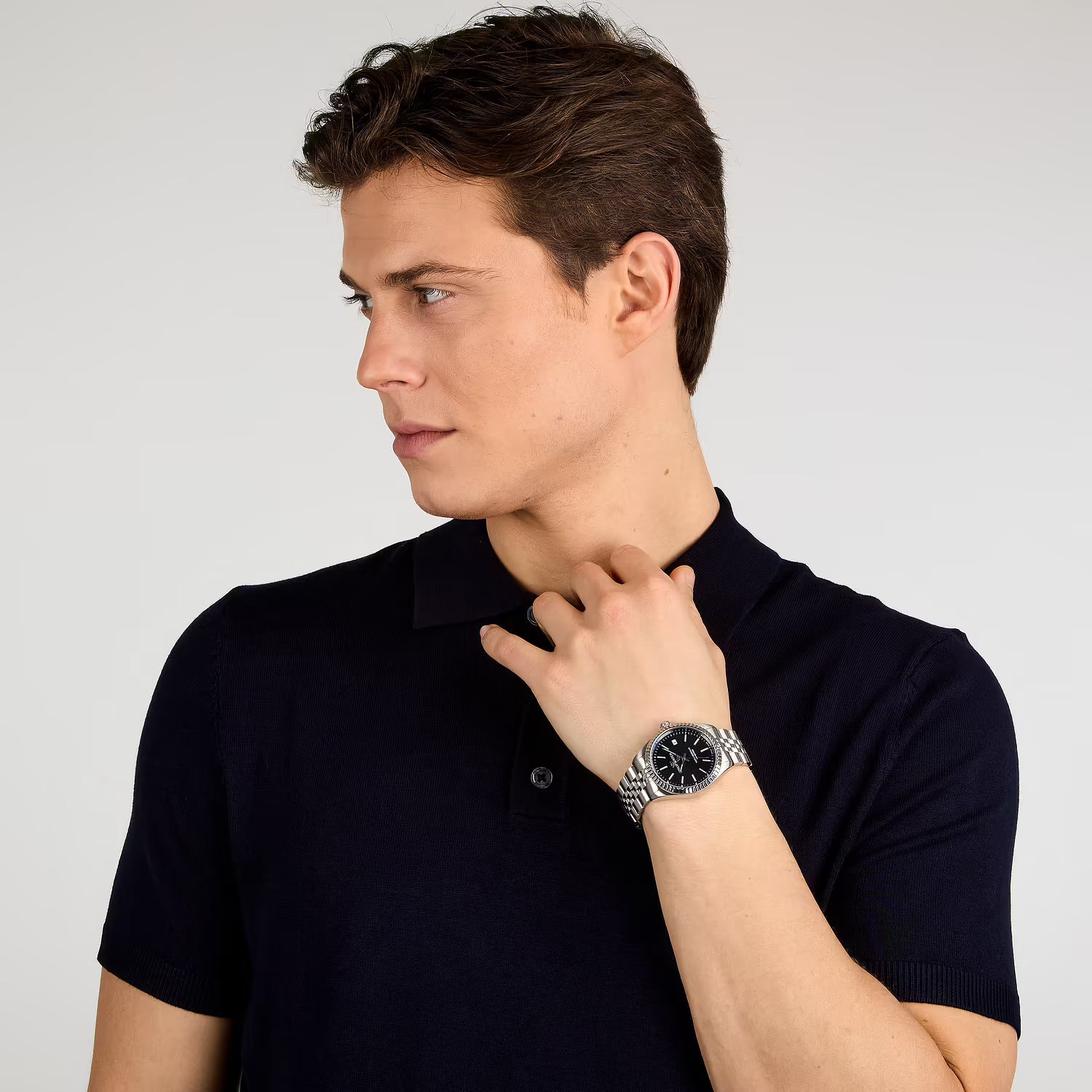 Orologio Philip Watch in acciaio con quadrante nero