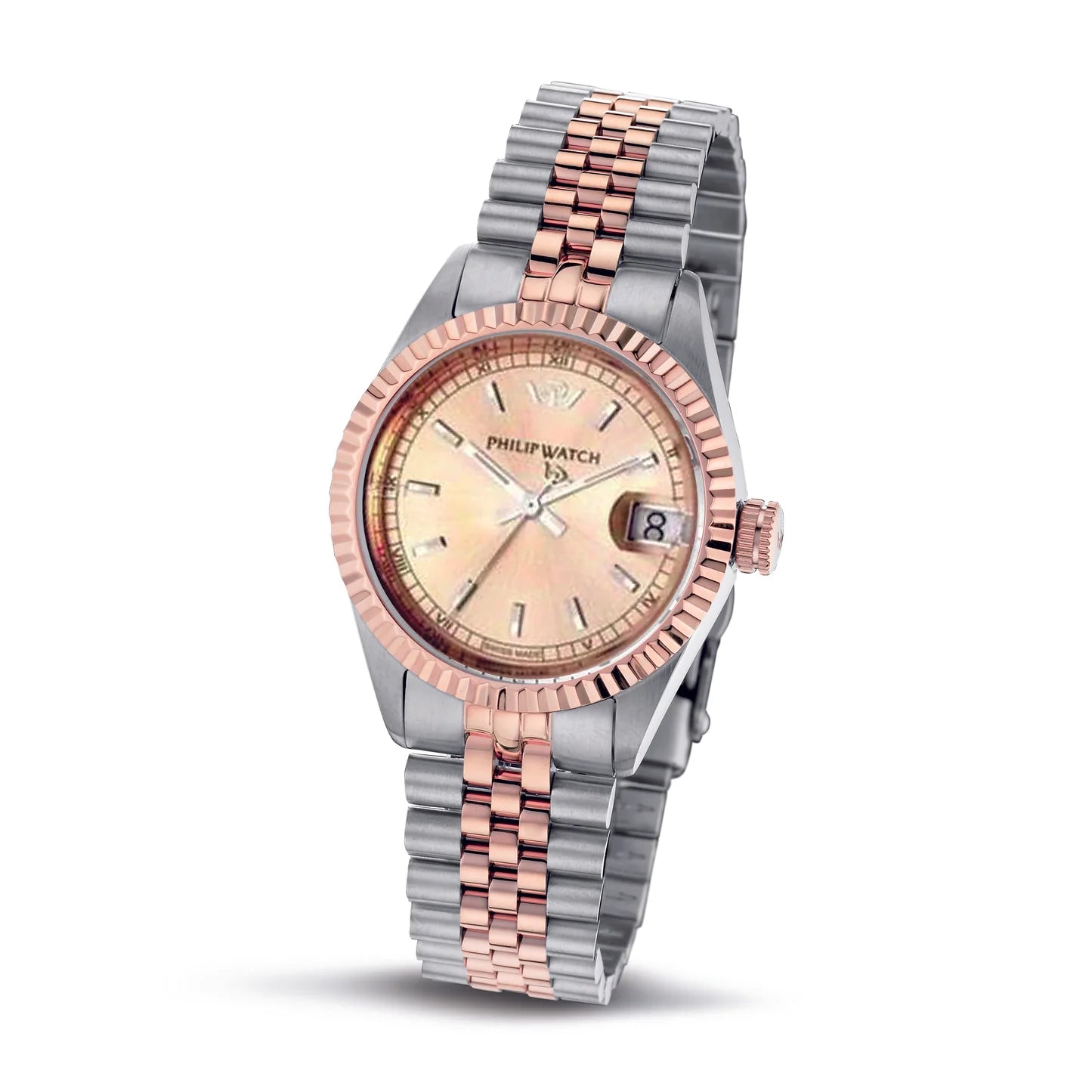 Orologio Philip Watch donna in acciaio lunetta rosè