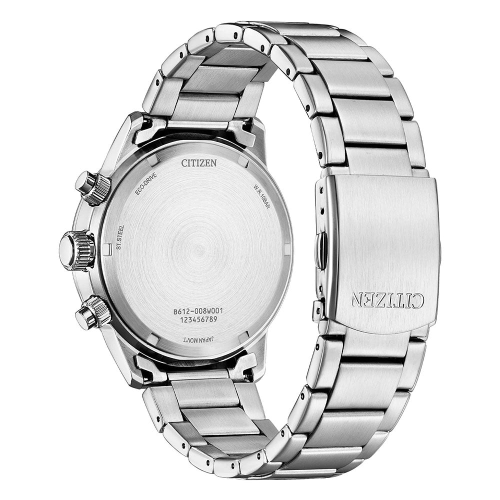Orologio Citizen uomo crono eco drive con quadrante blu