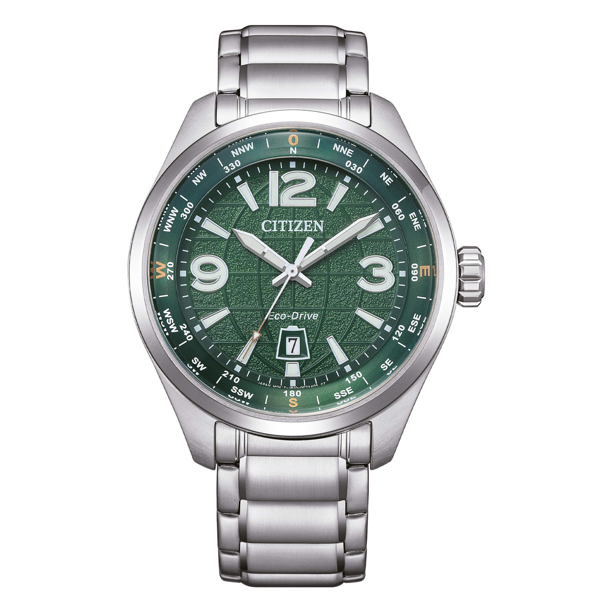 Orologio Citizen uomo eco drive quadrante verde