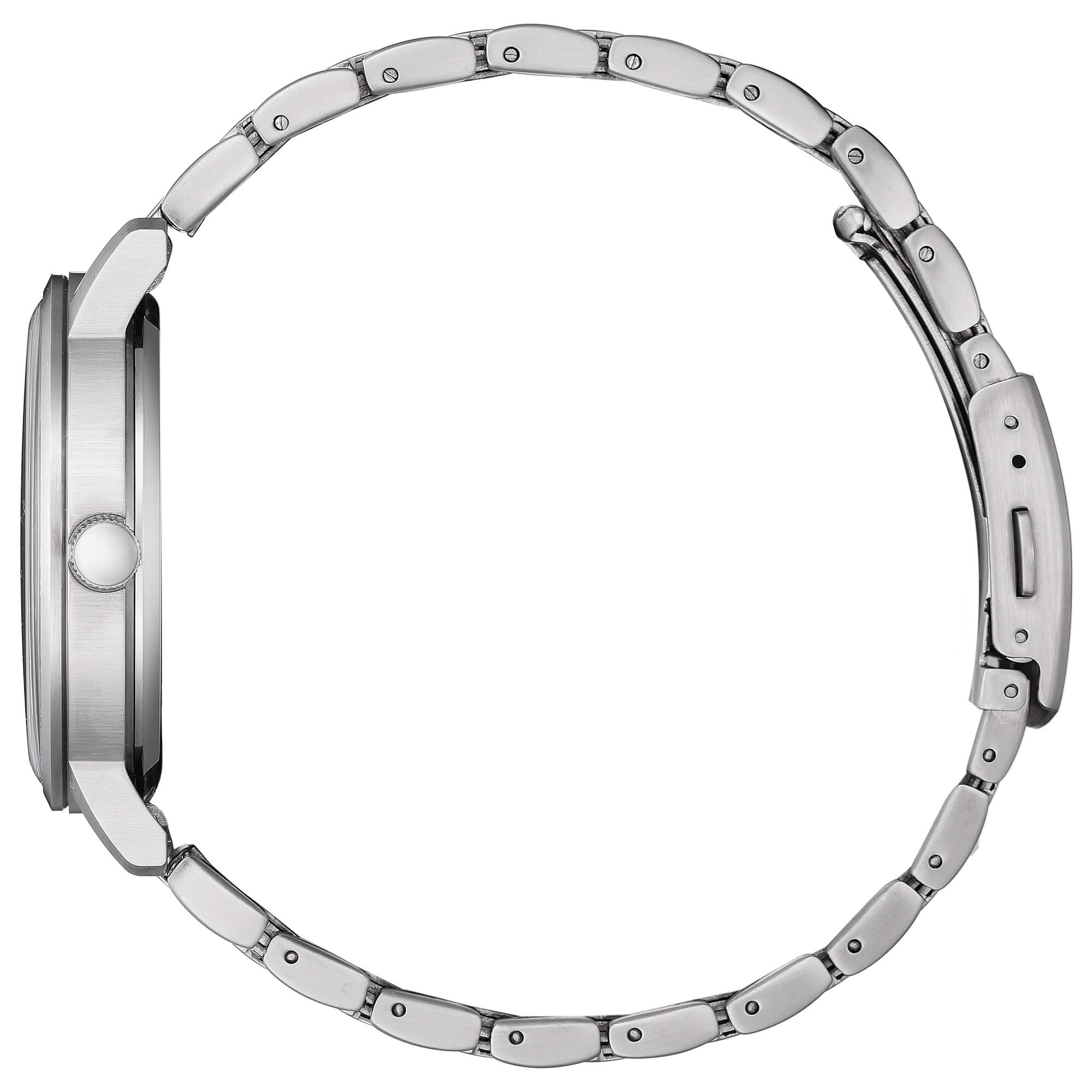 Orologio Citizen Eco-Drive in acciaio con quadrante silver