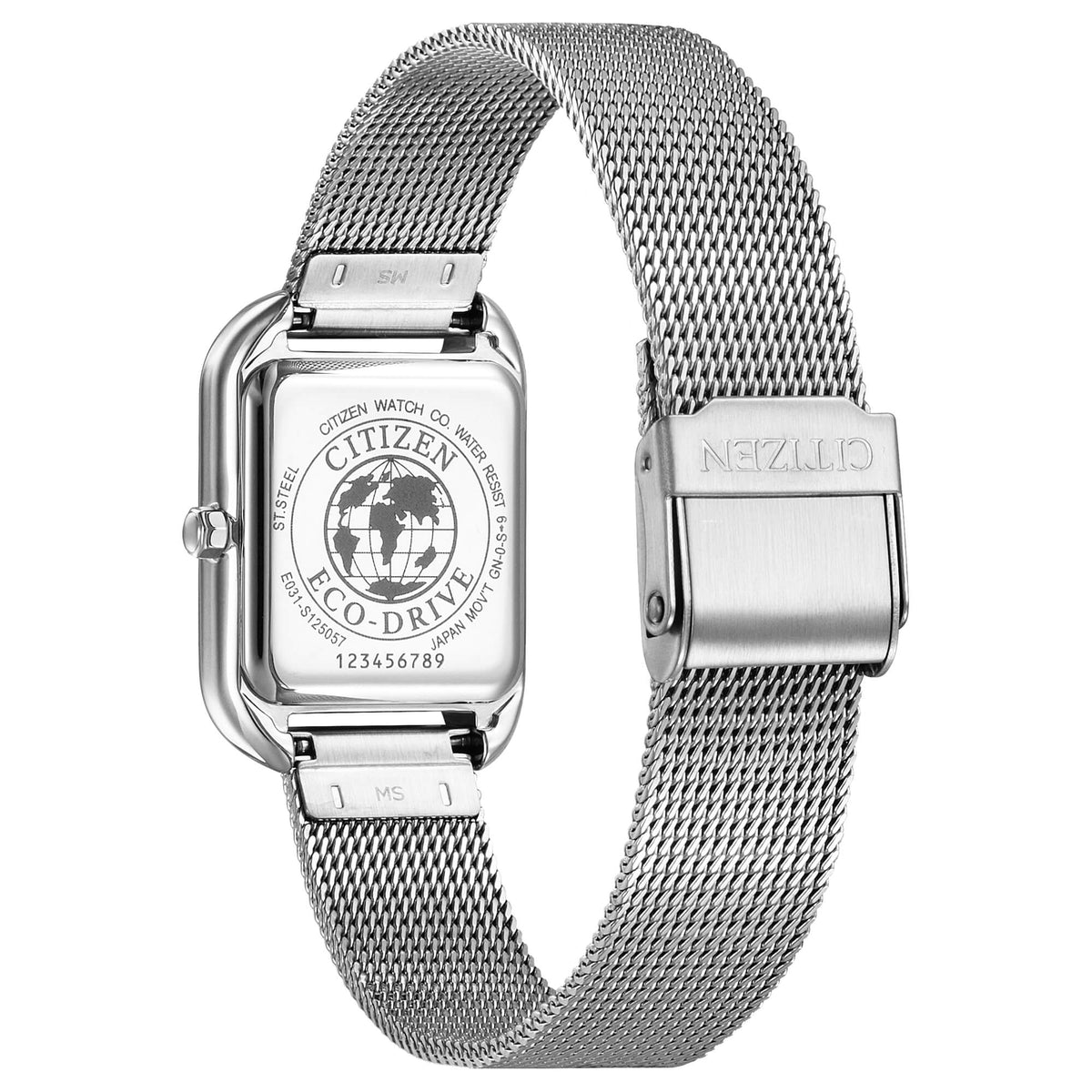 Orologio Citizen donna  a maglia milano con quadrante madreperla