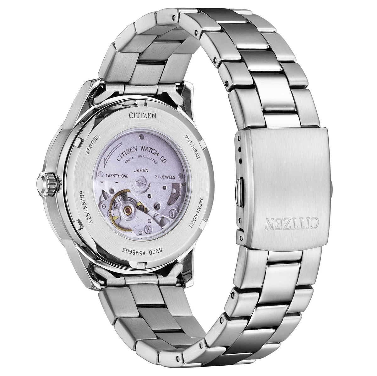 Orologio Citizen uomo in acciaio con movimento automatico