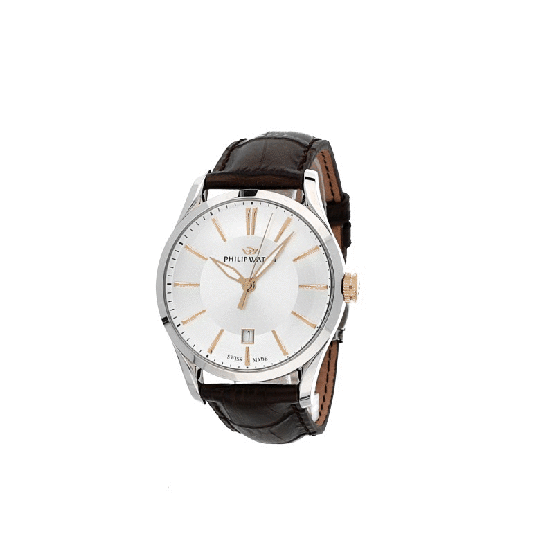 Orologio Philip Watch Sunray cinturino in pelle marrone