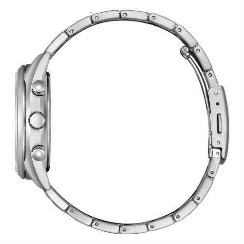 Orologio Citizen uomo crono eco drive con quadrante bianco