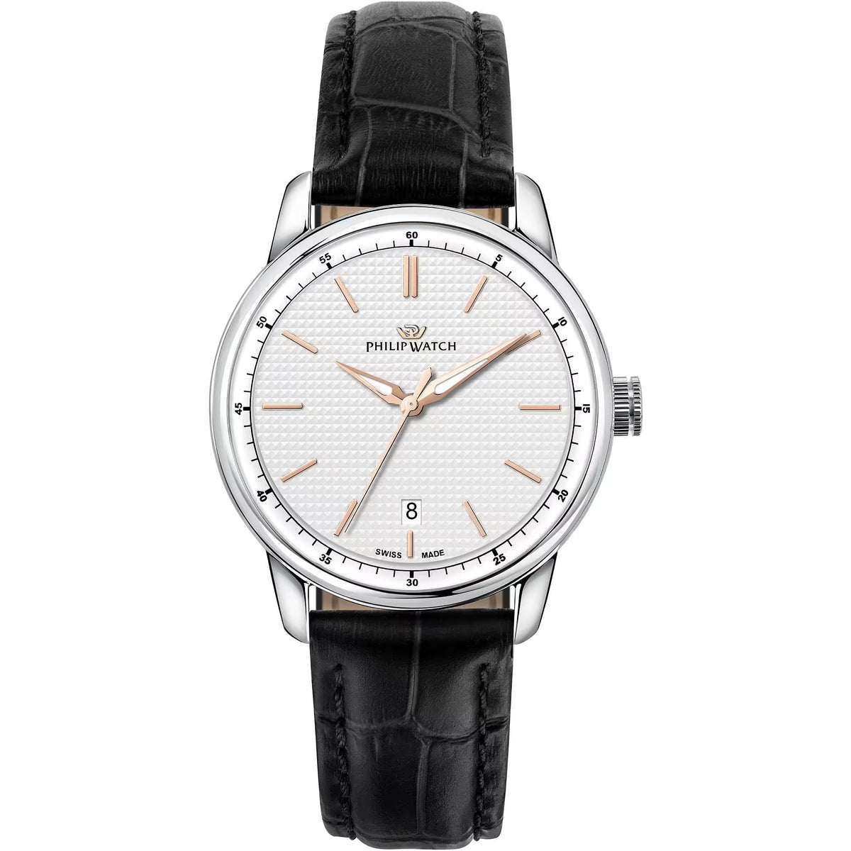 Orologio Philip Watch Anniversario cinturino in pelle nero