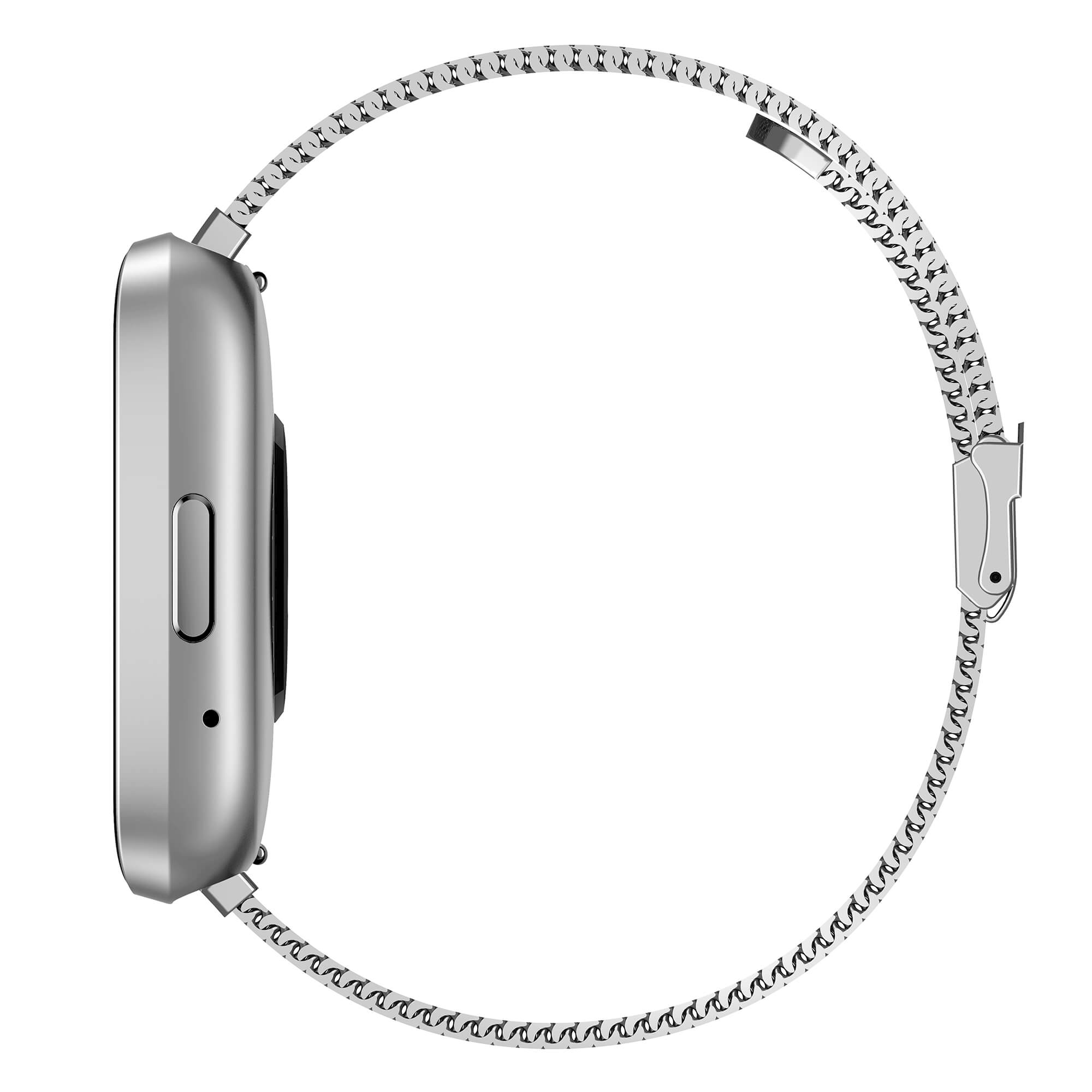 Smartwatch Vagary con cassa in metallo e cinturino a maglia milano